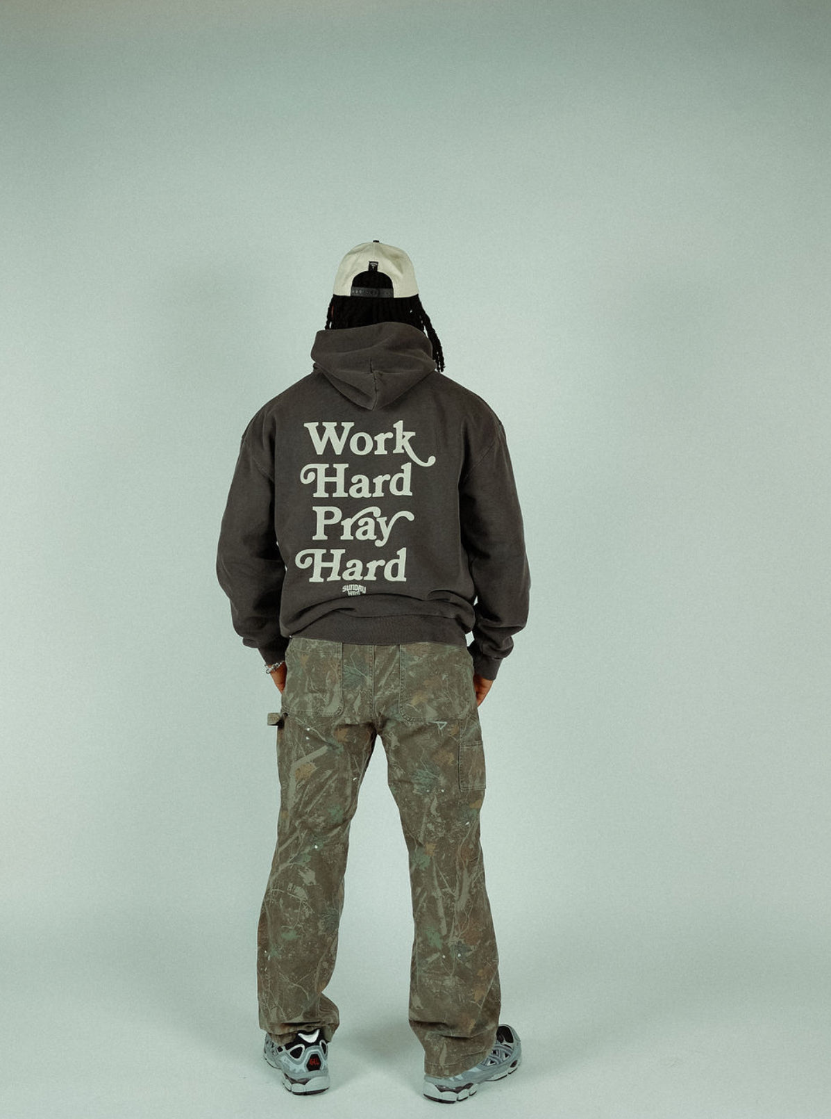 WORK HARD PRAY HARD | HOODIE